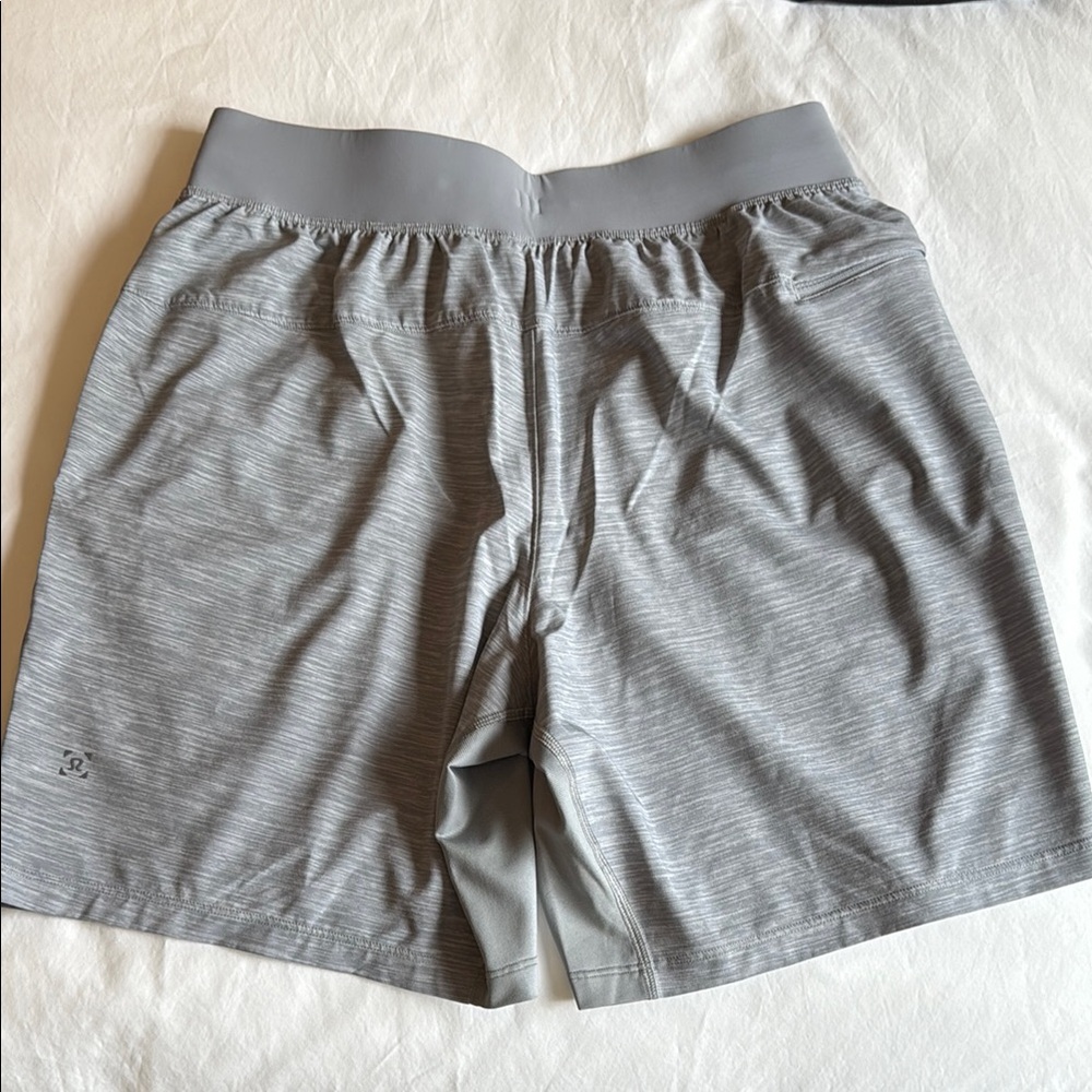 lululemon athletica Light Gray Athletic Shorts